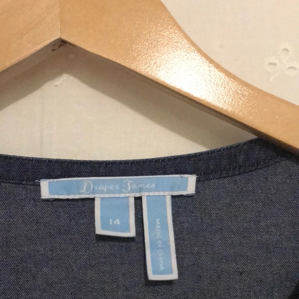 Draper James Chambray dress sz14